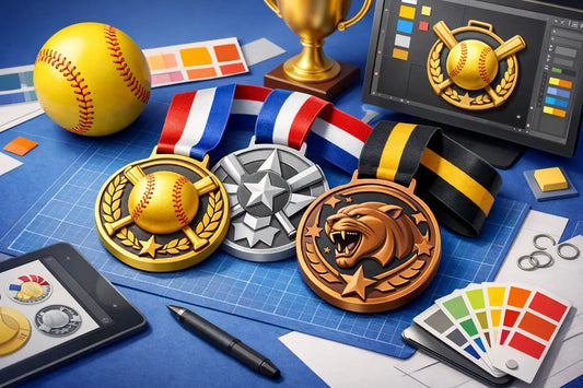 How to Customize Softball Team Medals