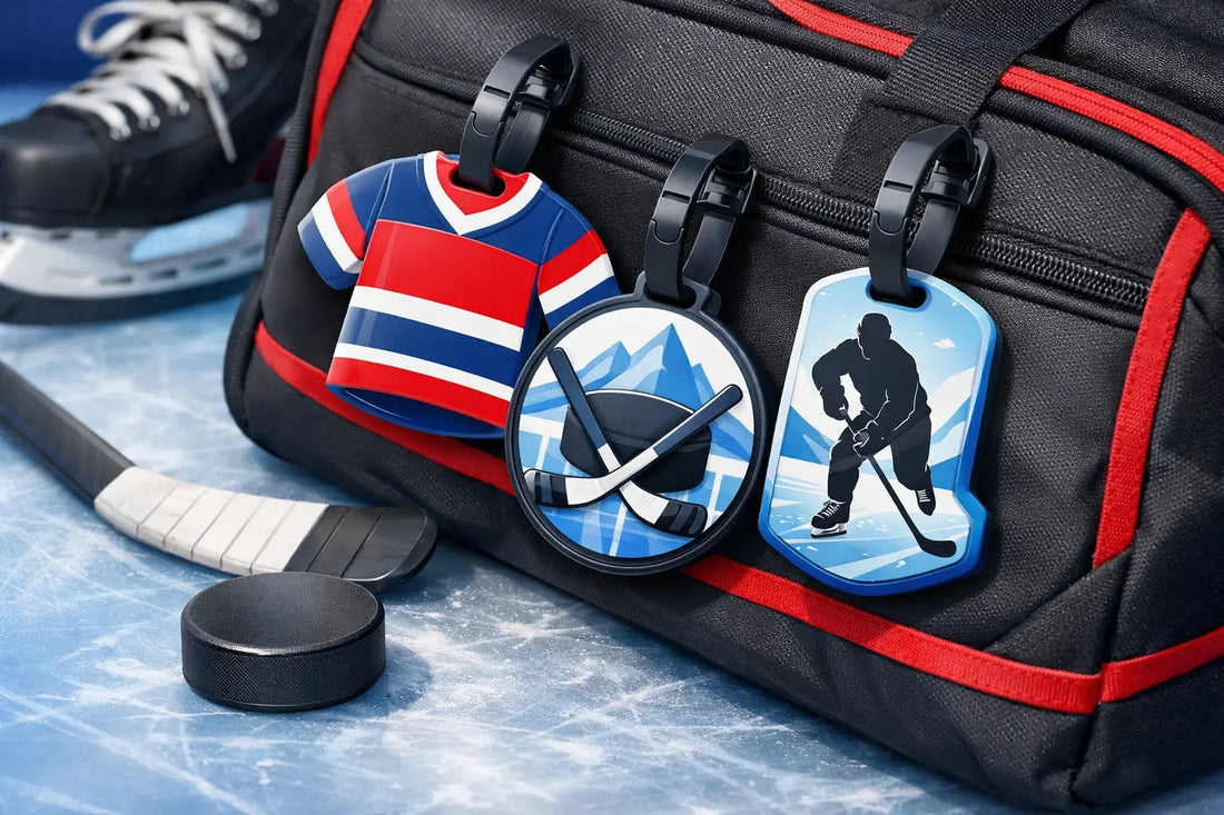 Hockey Team Bag Tags That Players Keep