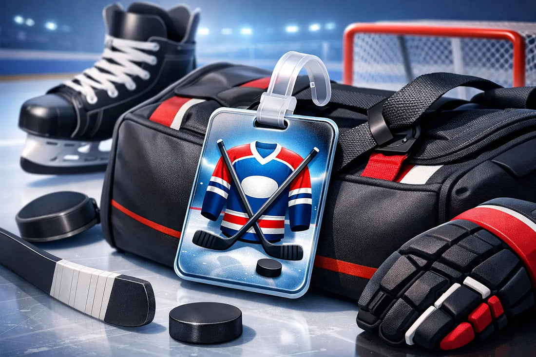 Custom Hockey Bag Tag Review