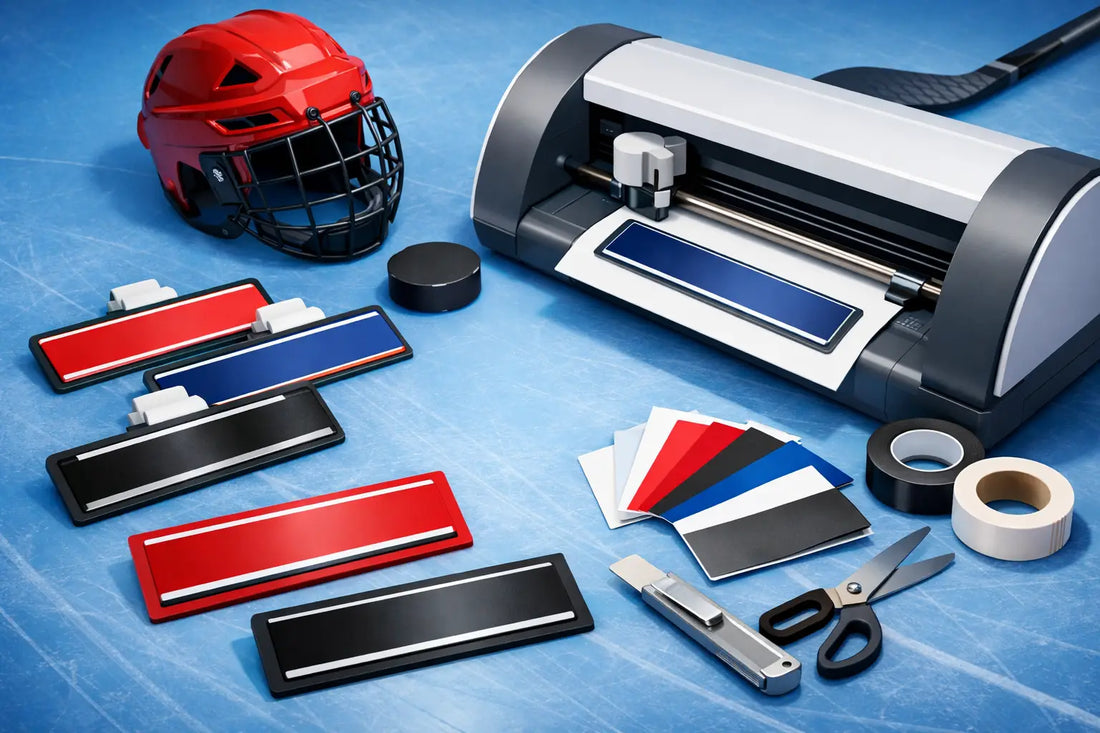 How to Create Hockey Nameplates for Your Team