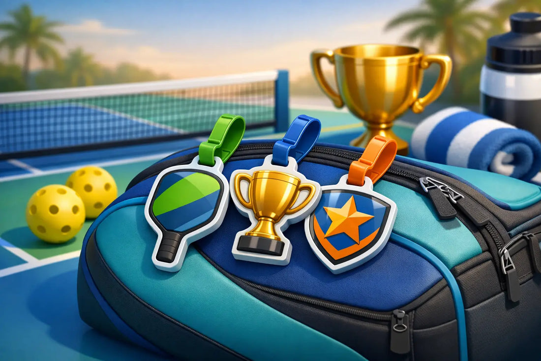 Pickleball Team Bag Tags That Feel Like a Win