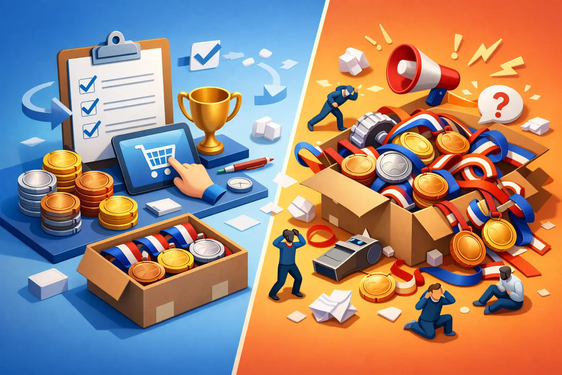 How to Order Team Medals Without Team Chaos