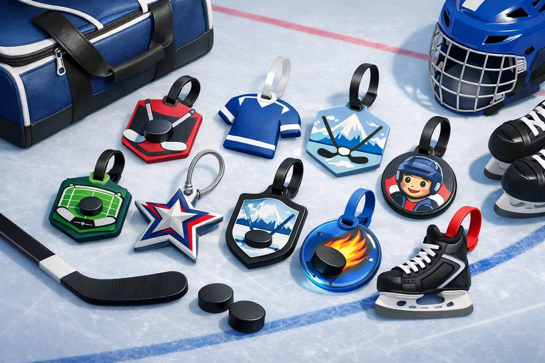 12 Youth Hockey Bag Tag Examples